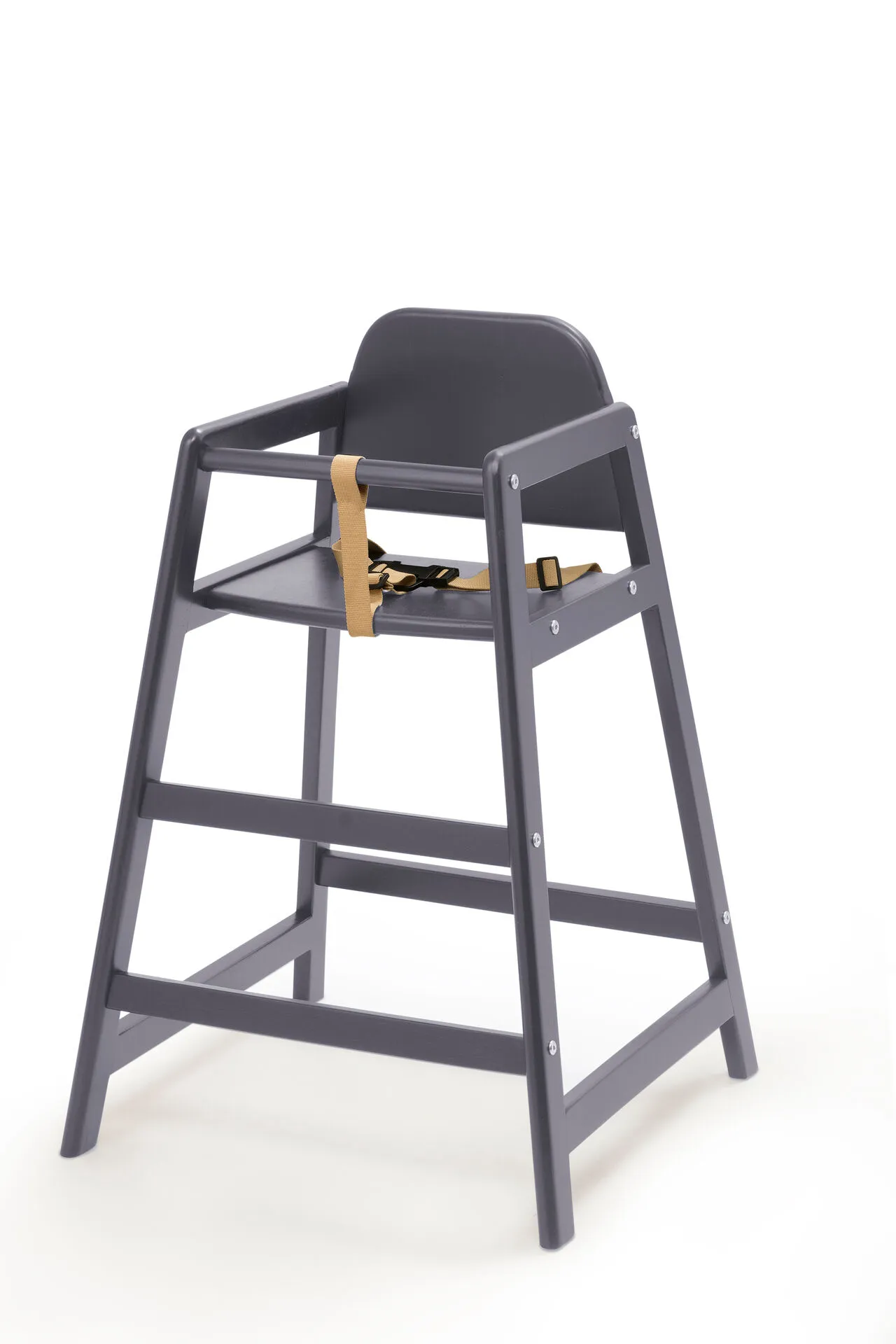 Emma - Chaise haute empilable en bois