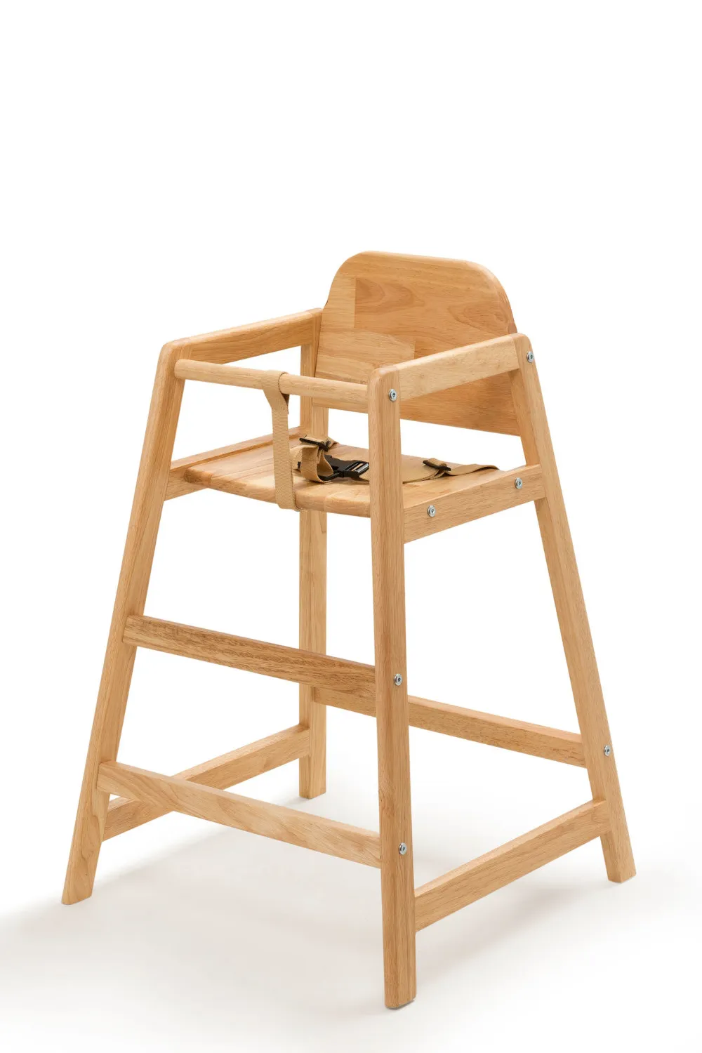 Emma - Chaise haute empilable en bois