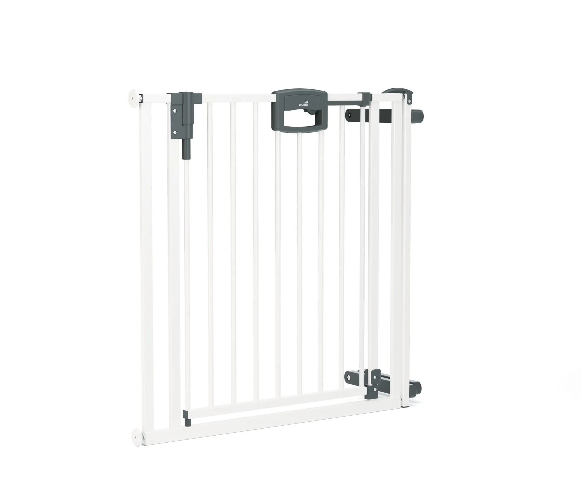 Barrière de porte à pression Easylock Plus pour ouvertures de 68 à 232,5 cm en métal